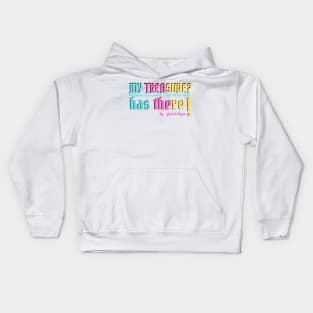 Roger's quotes colour Kids Hoodie